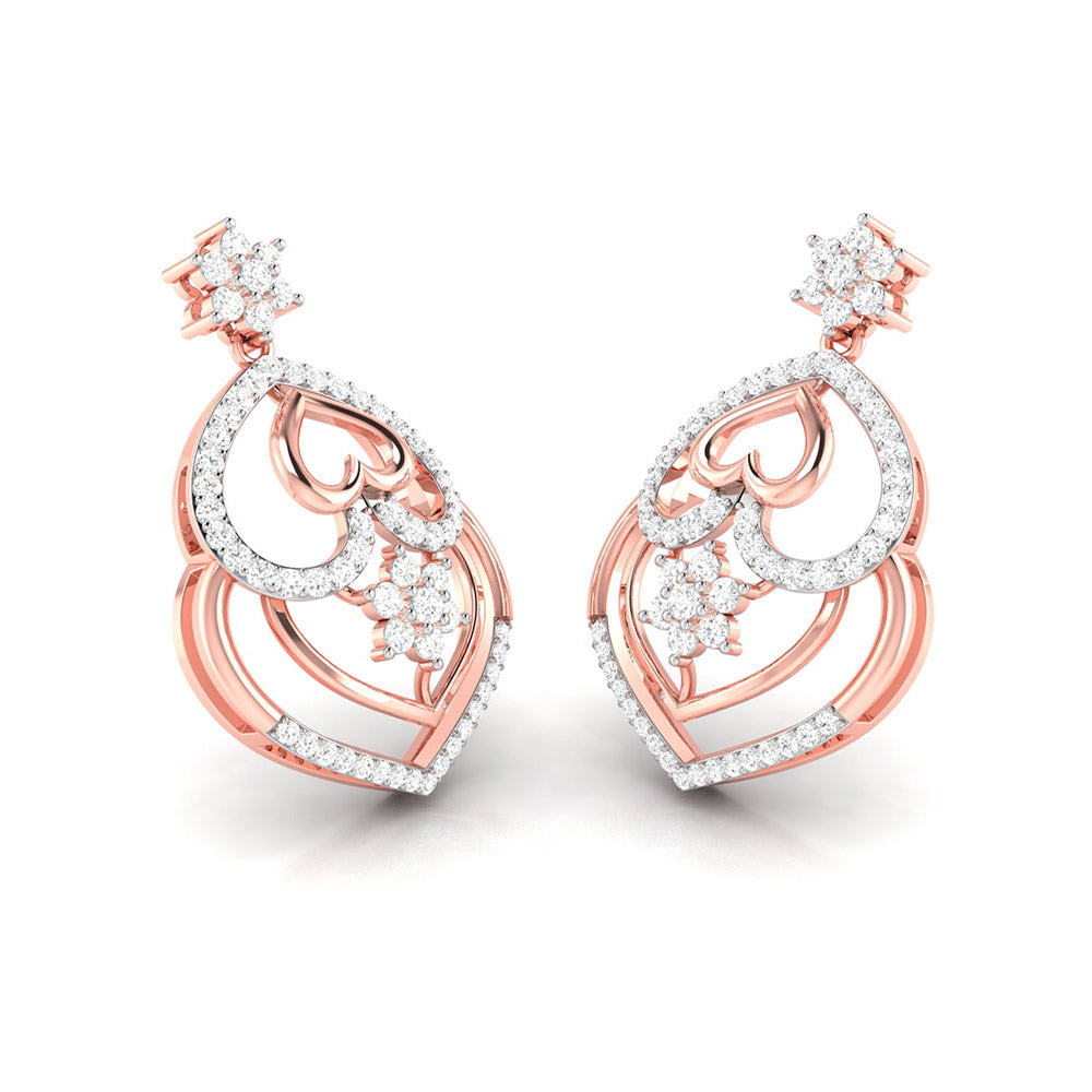 Designer earrings collection Crayon Lab Grown Diamond Earrings Fiona Diamonds