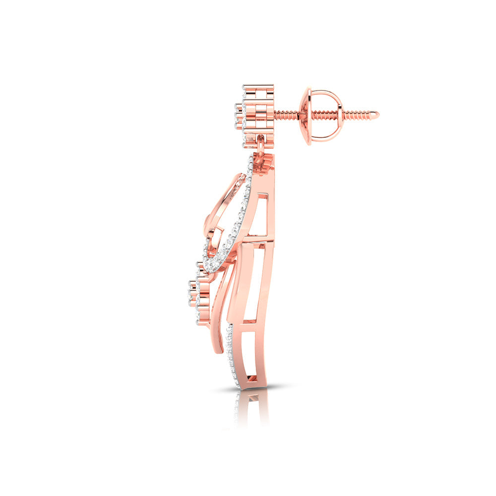 Designer earrings collection Crayon Lab Grown Diamond Earrings Fiona Diamonds