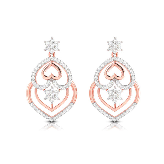 Designer earrings collection Crayon Lab Grown Diamond Earrings Fiona Diamonds