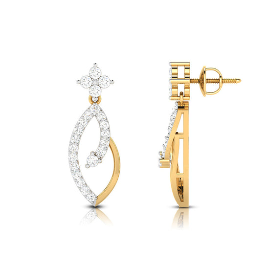 Designer earrings collection Flugel Lab Grown Diamond Earrings Fiona Diamonds