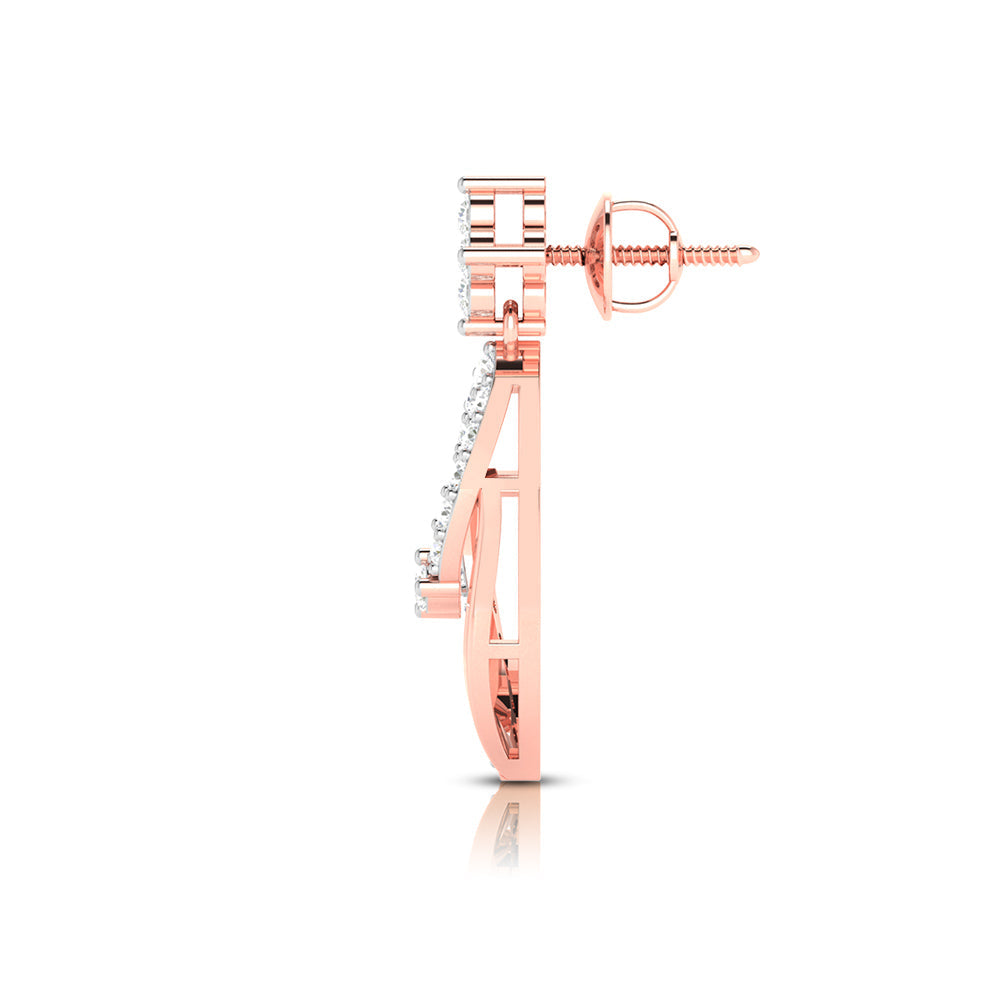 Designer earrings collection Flugel Lab Grown Diamond Earrings Fiona Diamonds