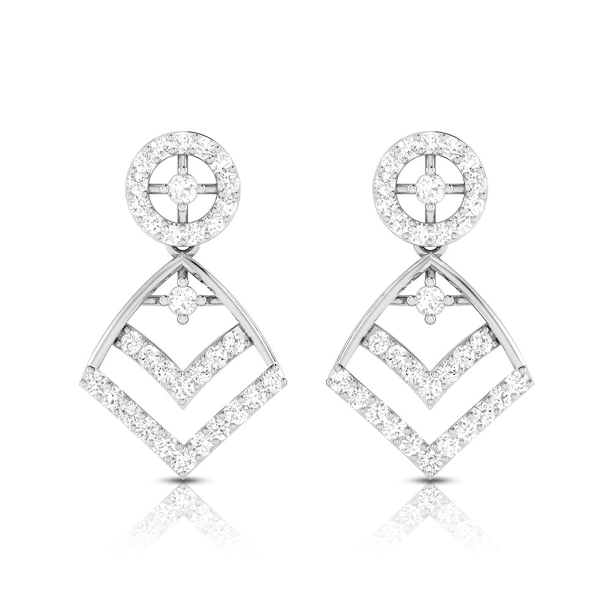 Small earrings design Comity Lab Grown Diamond Earrings Fiona Diamonds