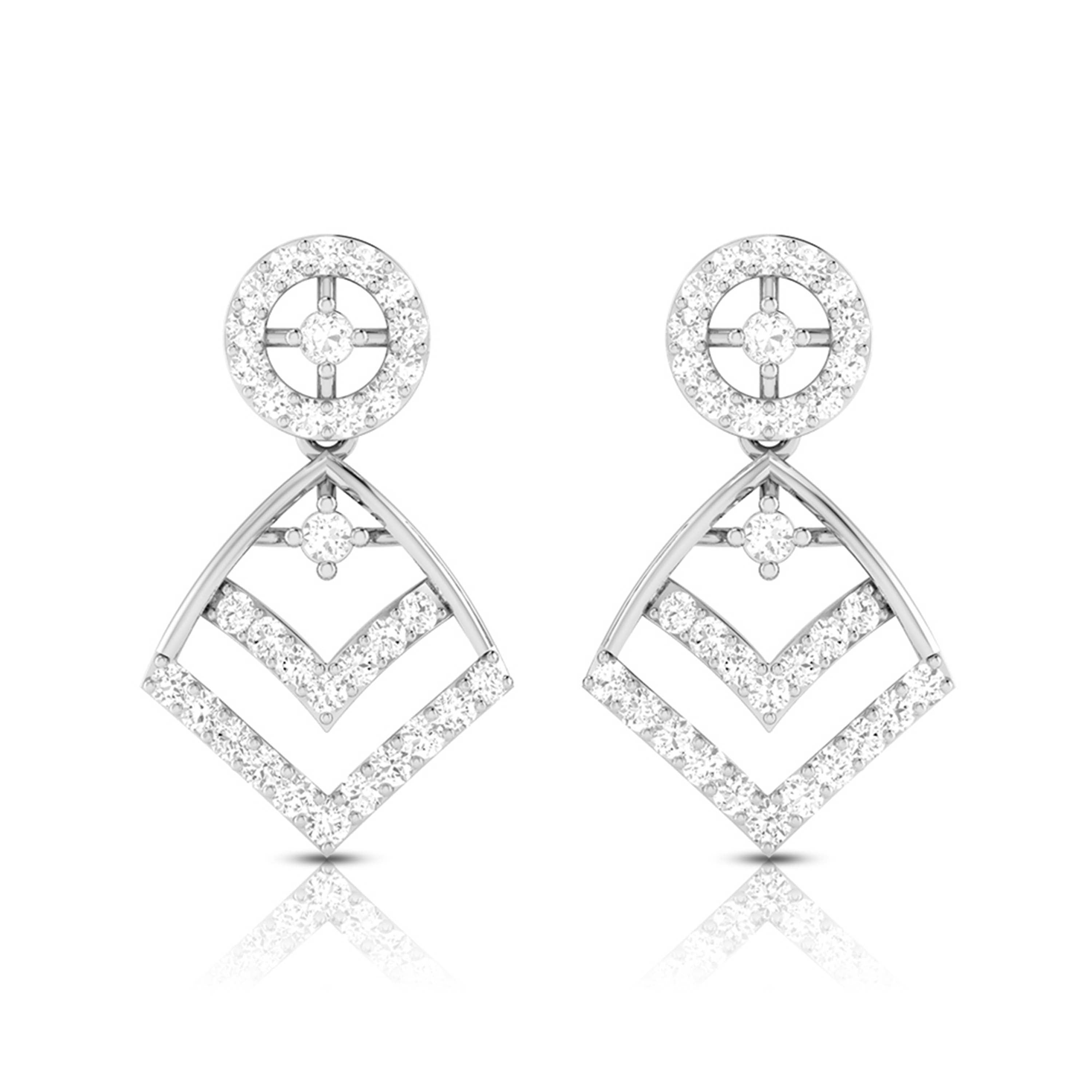 Small earrings design Comity Lab Grown Diamond Earrings Fiona Diamonds