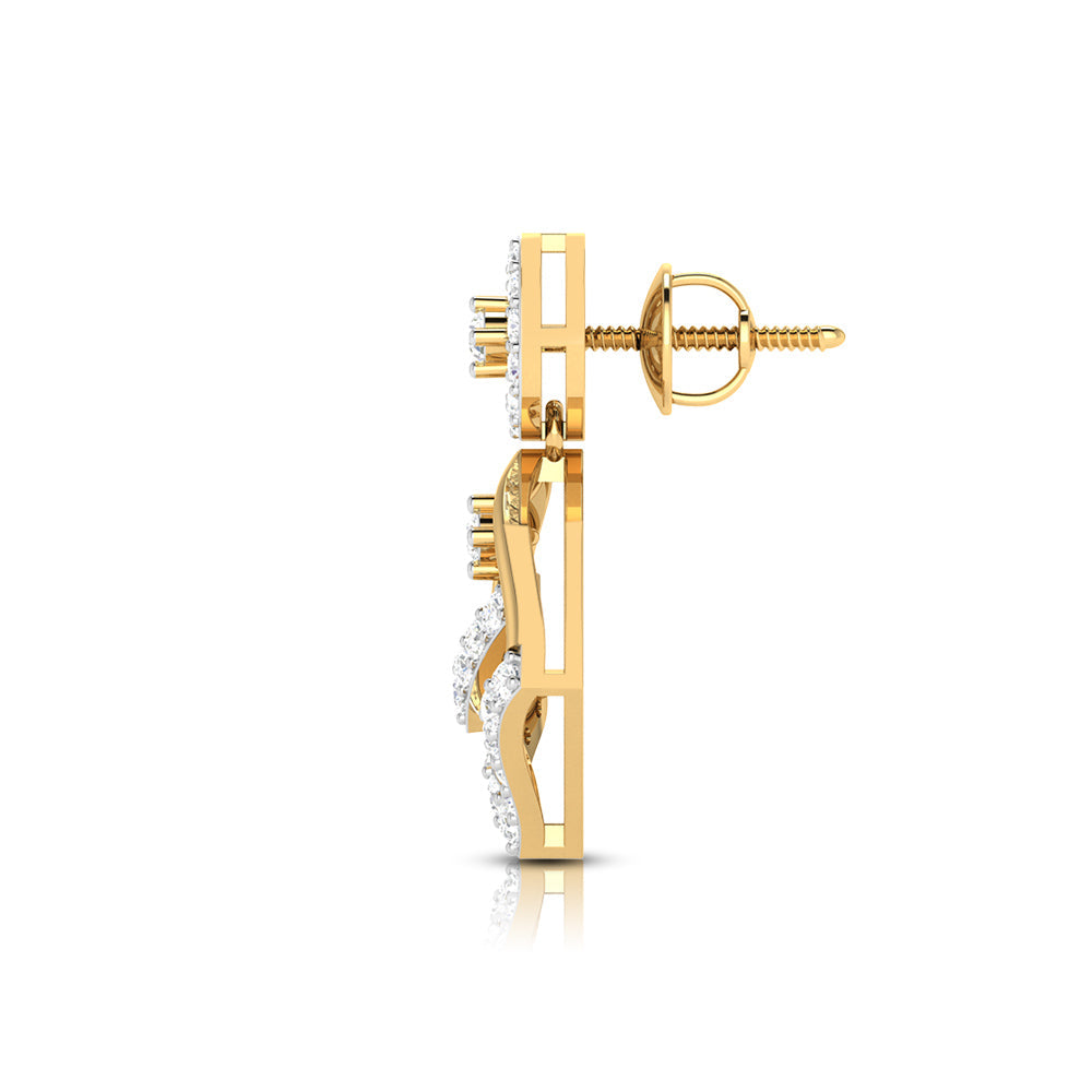 Small earrings design Comity Lab Grown Diamond Earrings Fiona Diamonds