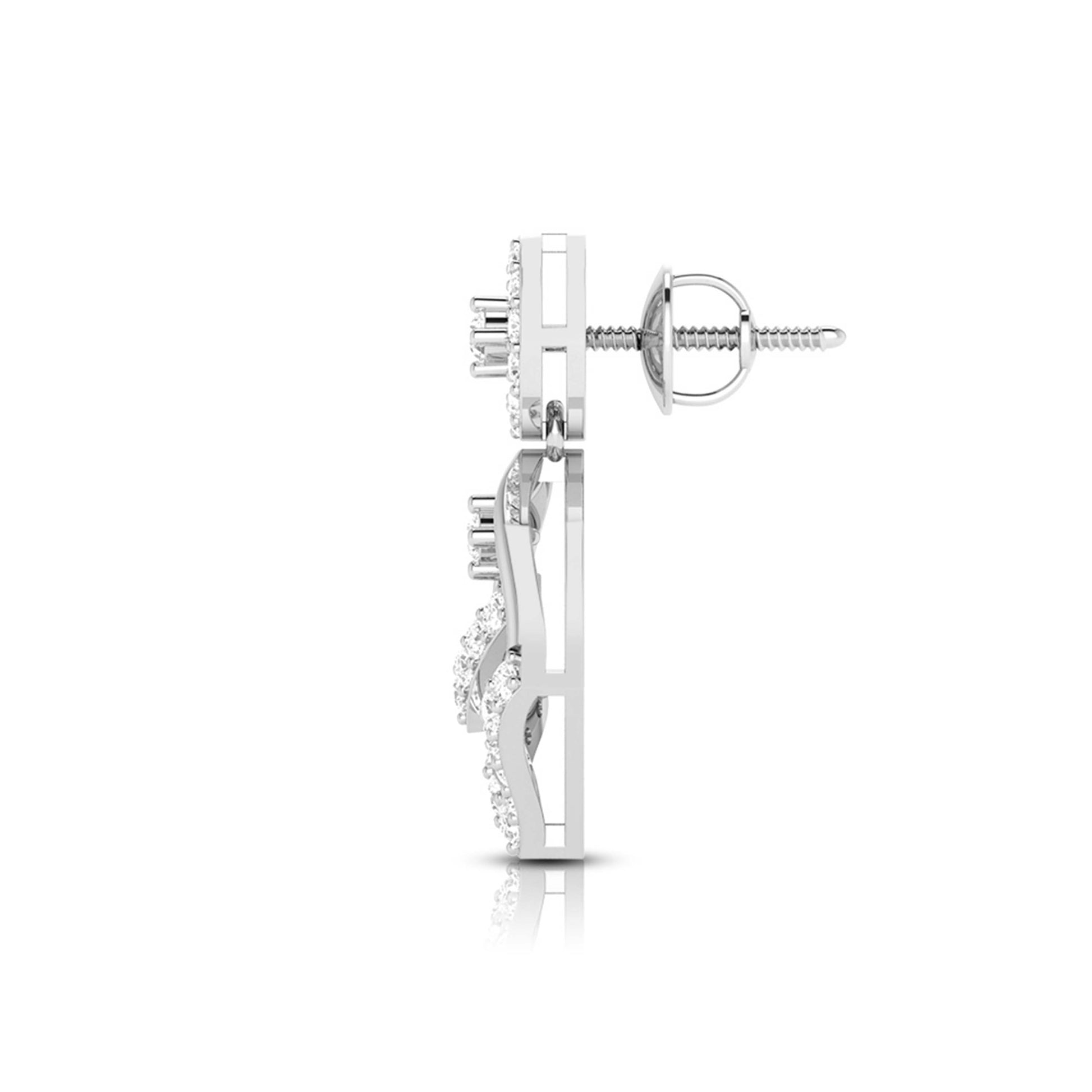 Small earrings design Comity Lab Grown Diamond Earrings Fiona Diamonds