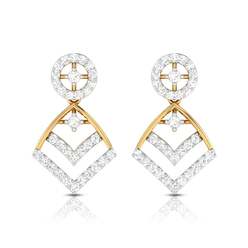 Small earrings design Comity Lab Grown Diamond Earrings Fiona Diamonds