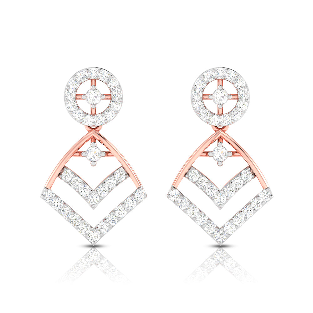 Small earrings design Comity Lab Grown Diamond Earrings Fiona Diamonds