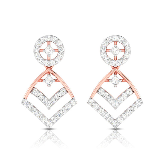 Load image into Gallery viewer, Small earrings design Comity Lab Grown Diamond Earrings Fiona Diamonds
