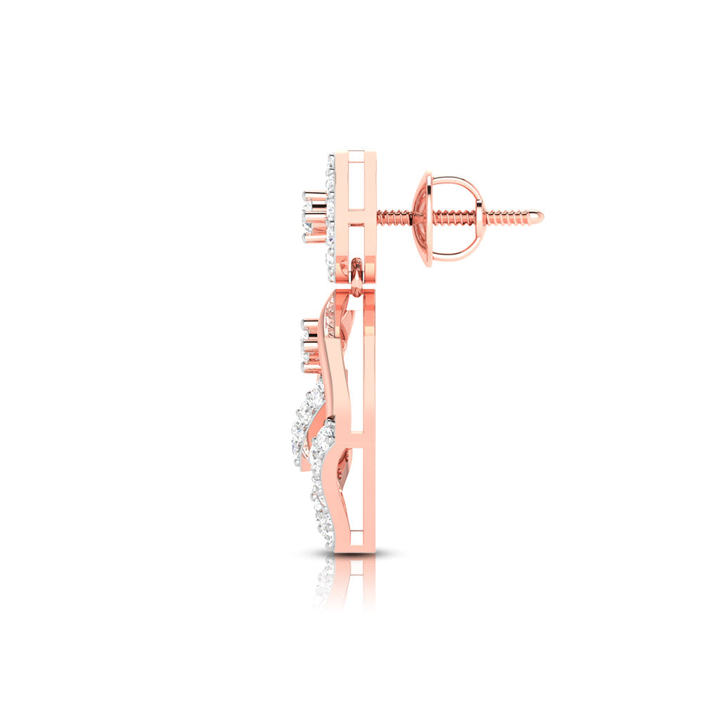 Small earrings design Comity Lab Grown Diamond Earrings Fiona Diamonds