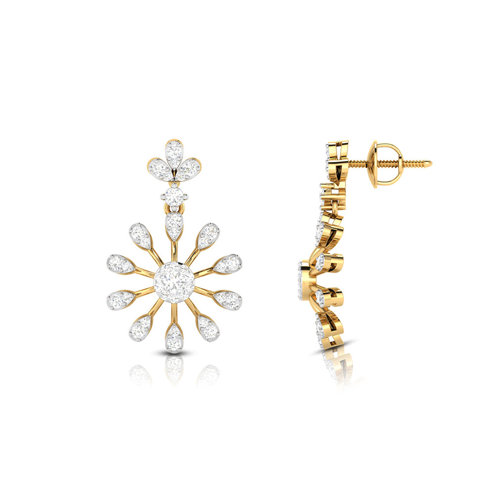 Designer earrings collection Doppiare Lab Grown Diamond Earrings Fiona Diamonds