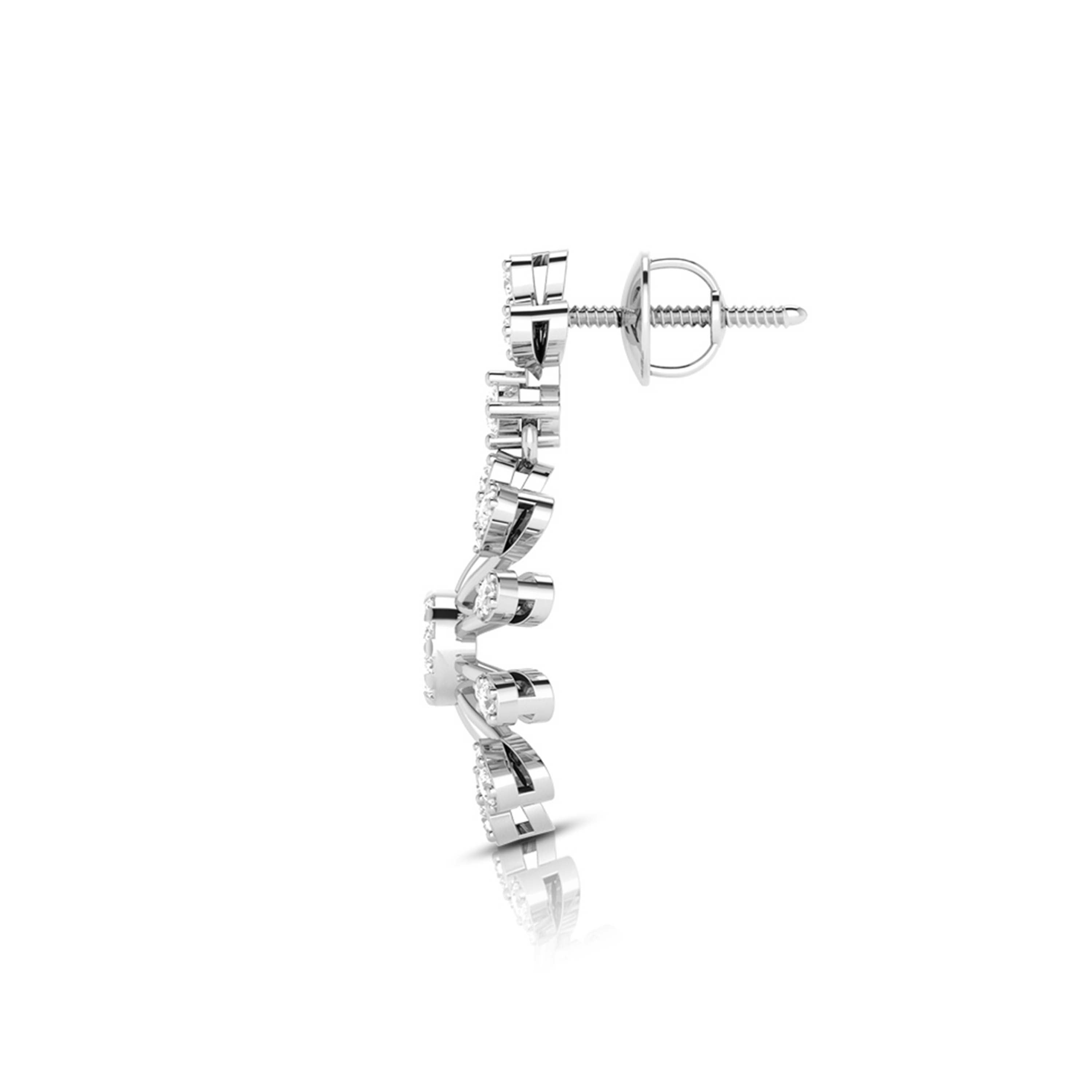 Designer earrings collection Doppiare Lab Grown Diamond Earrings Fiona Diamonds