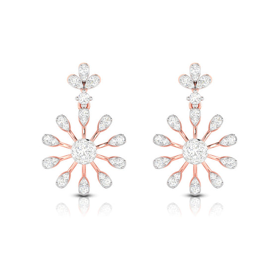 Designer earrings collection Doppiare Lab Grown Diamond Earrings Fiona Diamonds
