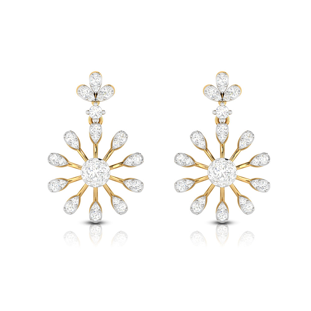 Designer earrings collection Doppiare Lab Grown Diamond Earrings Fiona Diamonds