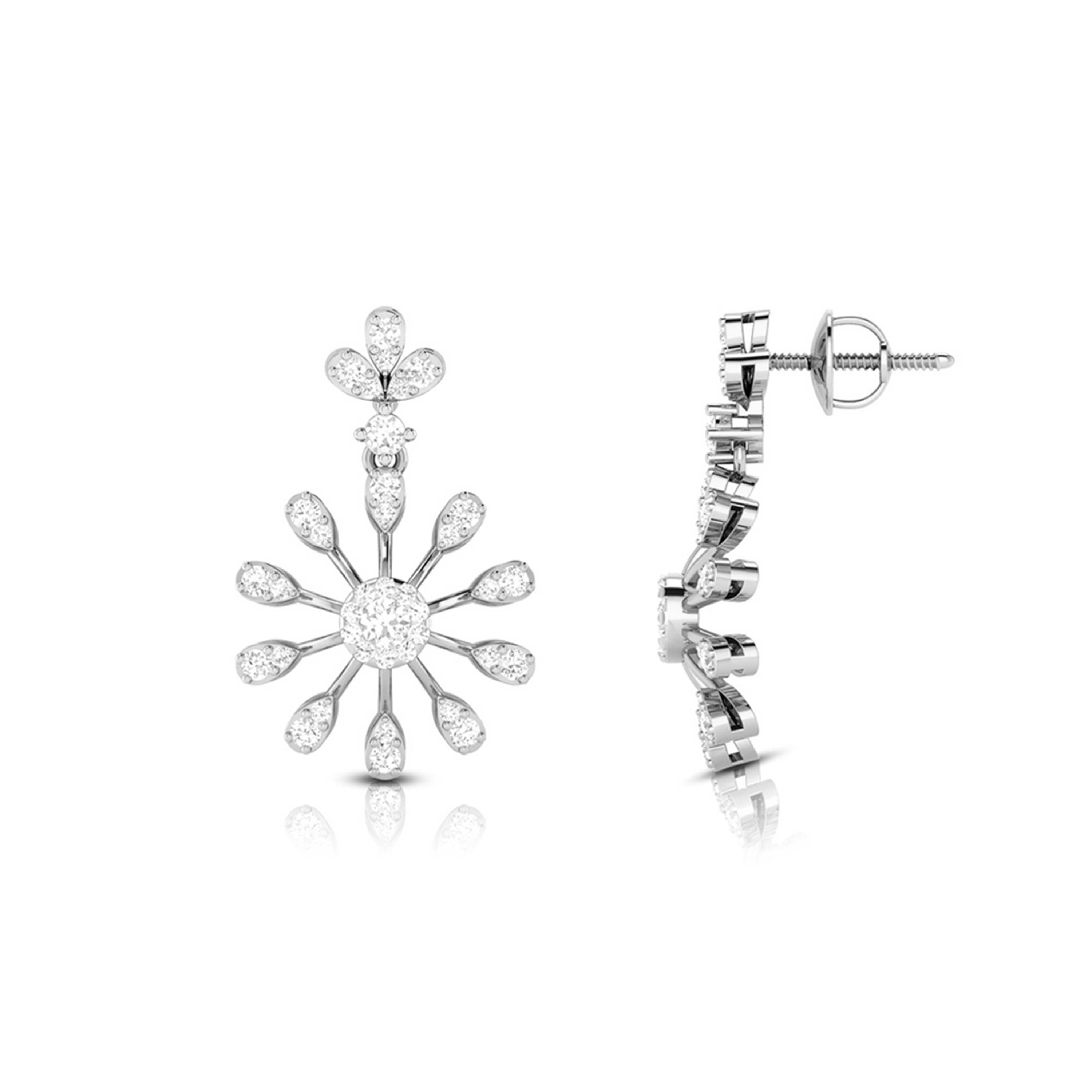 Designer earrings collection Doppiare Lab Grown Diamond Earrings Fiona Diamonds