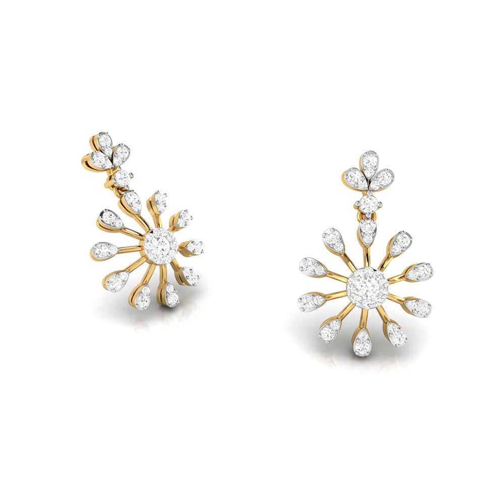 Designer earrings collection Doppiare Lab Grown Diamond Earrings Fiona Diamonds