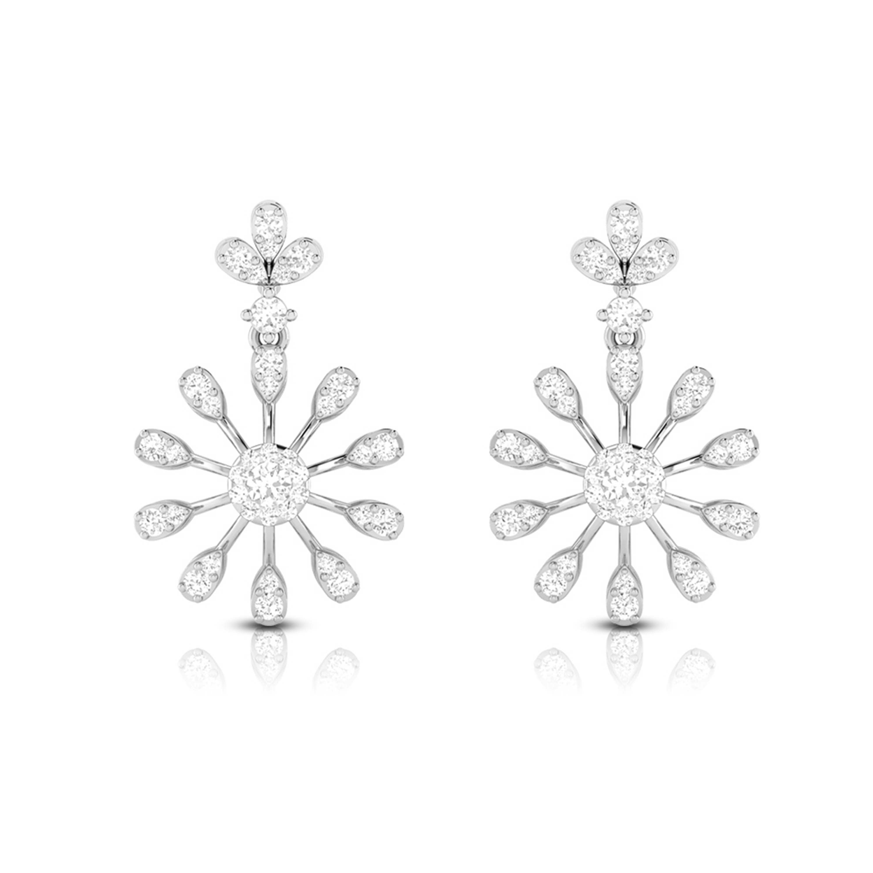 Designer earrings collection Doppiare Lab Grown Diamond Earrings Fiona Diamonds