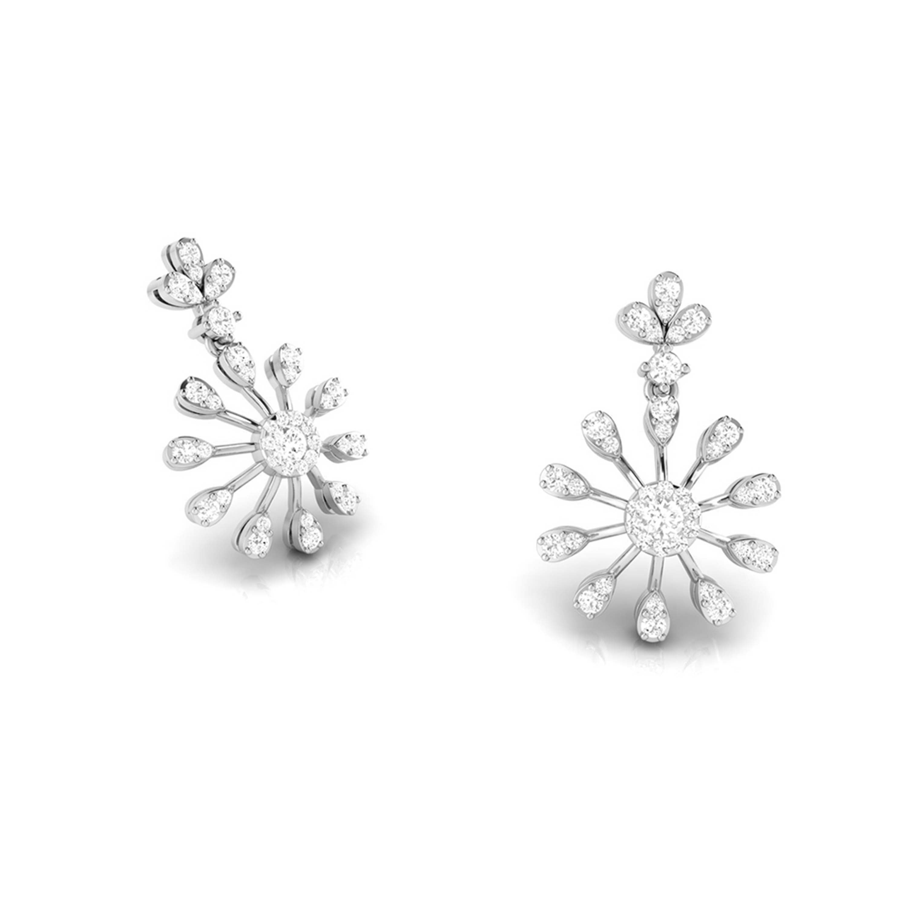 Designer earrings collection Doppiare Lab Grown Diamond Earrings Fiona Diamonds