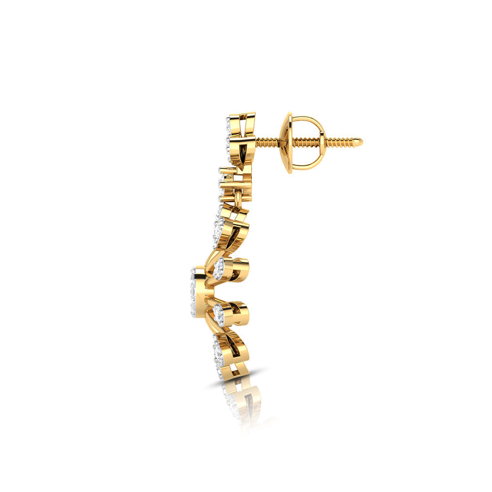Designer earrings collection Doppiare Lab Grown Diamond Earrings Fiona Diamonds