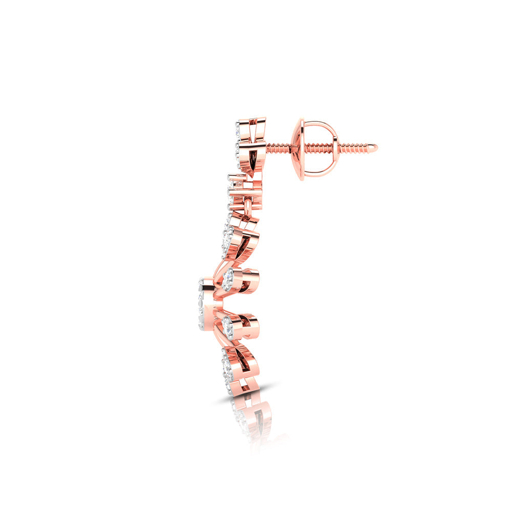 Designer earrings collection Doppiare Lab Grown Diamond Earrings Fiona Diamonds