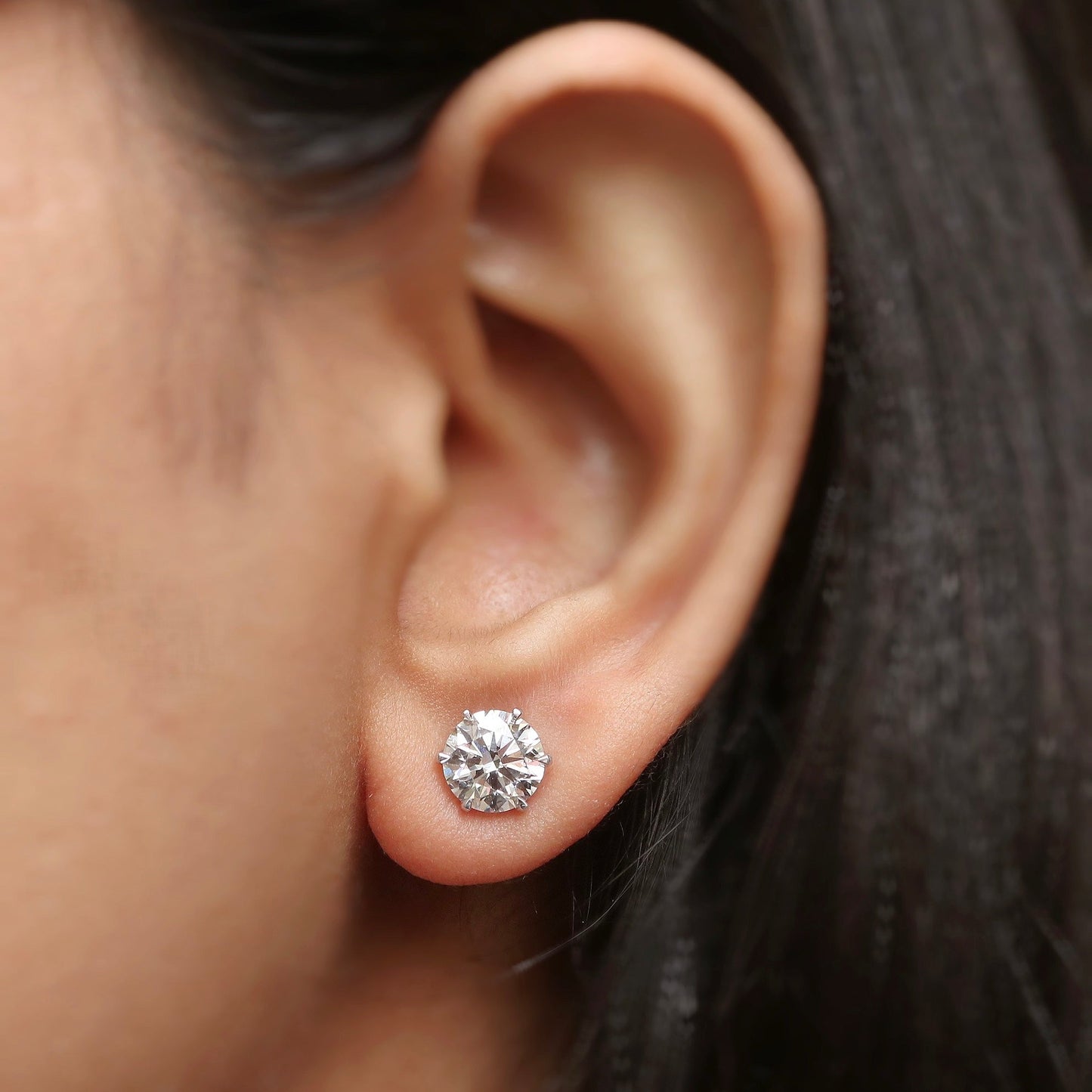 Columbine Lab Grown Diamond Earring - Fiona Diamonds - Fiona Diamonds