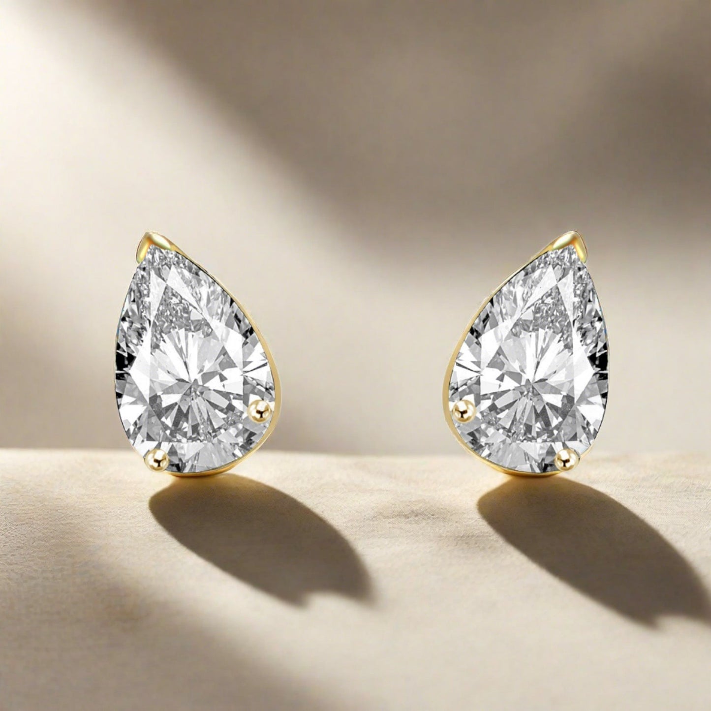 Small earrings design Beaomatic Lab Grown Diamond Earrings Fiona Diamonds