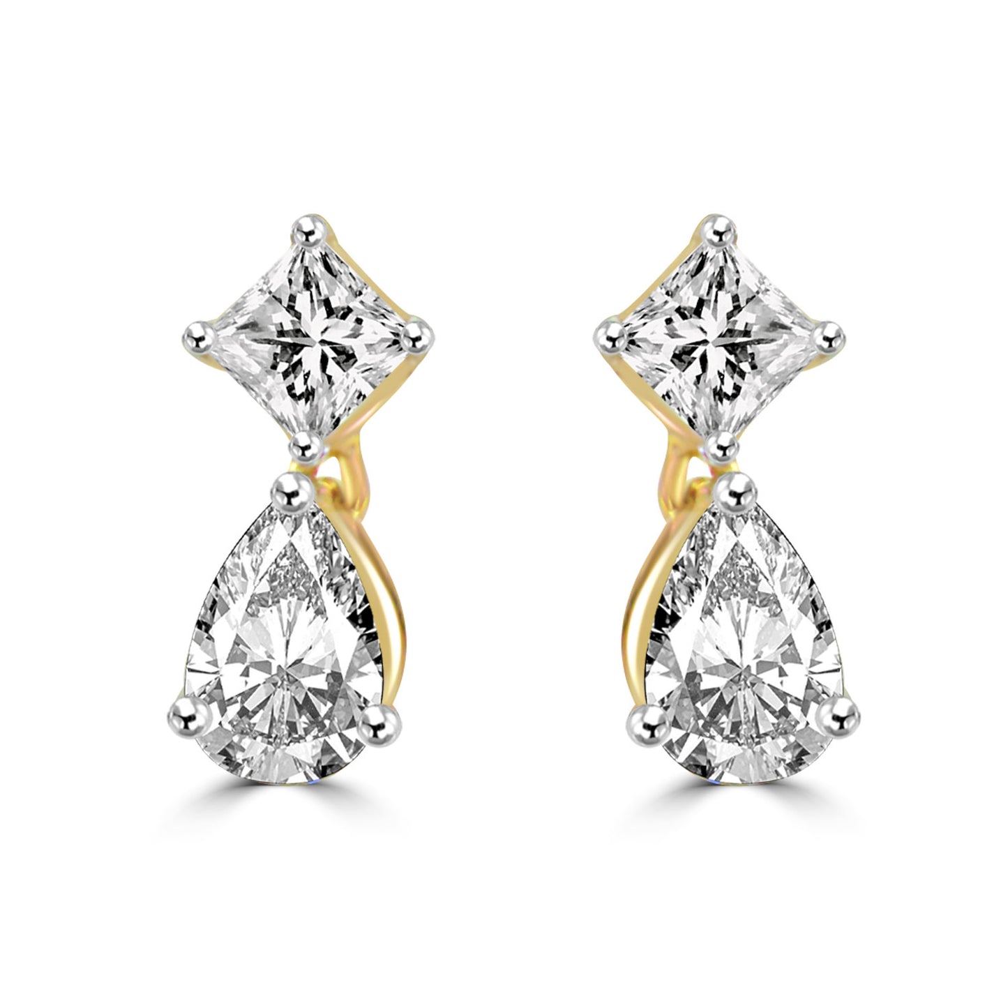 Designer earrings collection Bealy Lab Grown Diamond Earrings Fiona Diamonds