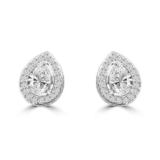 Fancy earrings design Beado Lab Grown Diamond  Earrings Fiona Diamonds
