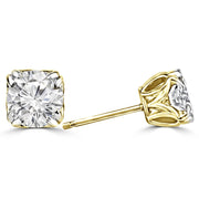 1 Carat Solitaire Earrings Design Fiona Diamonds