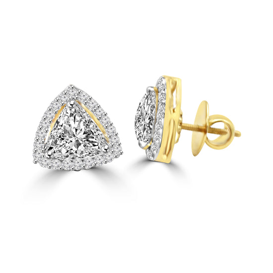 Load image into Gallery viewer, Fancy earrings design Beahut Lab Grown Diamond Earrings Fiona Diamonds
