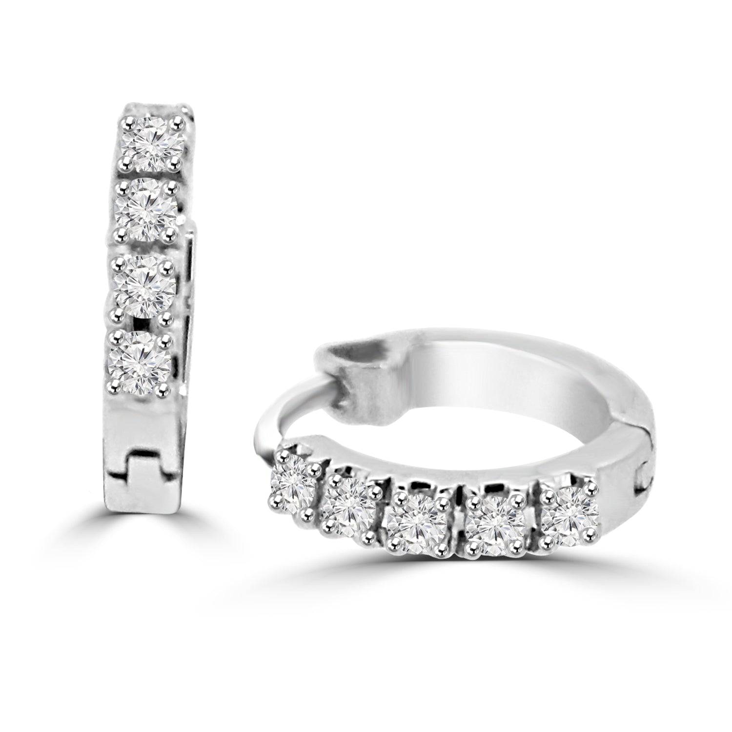 Daily wear earrings design Beaocity Lab Grown Diamond Earrings Fiona Diamonds