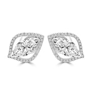 Fancy earrings design Beavio Lab Grown Diamond Earrings Fiona Diamonds