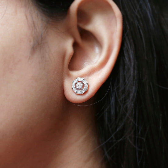 Love-in-a-Mist Lab Grown Diamond Earring - Fiona Diamonds - Fiona Diamonds
