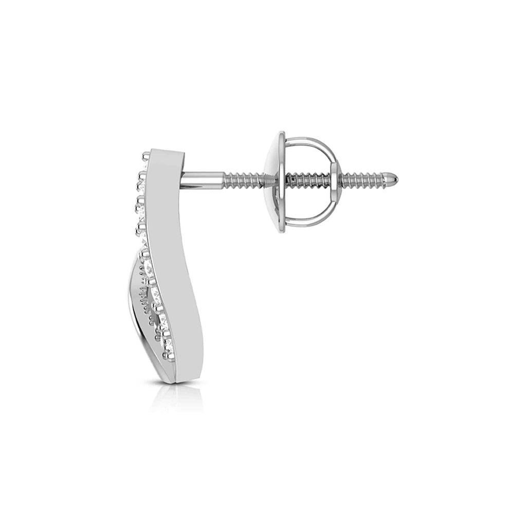 Small earrings design Deteriorate Lab Grown Diamond Earrings Fiona Diamonds