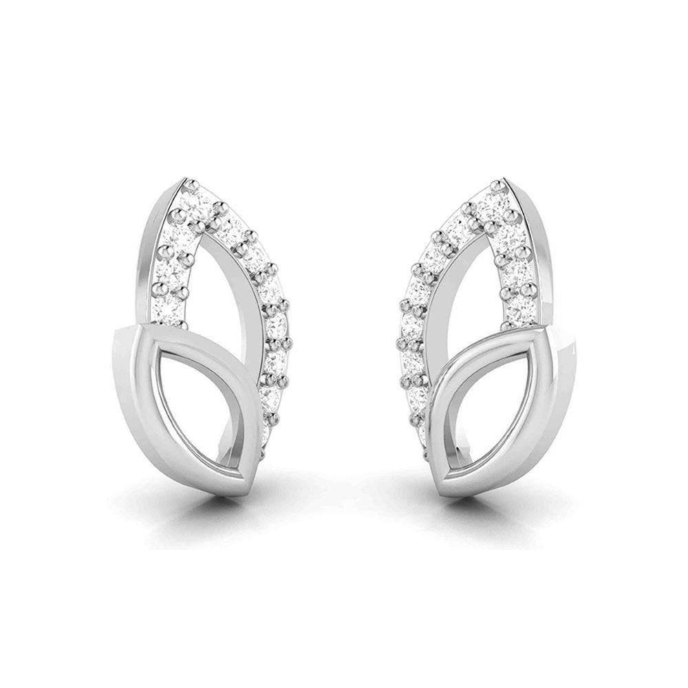 Small earrings design Deteriorate Lab Grown Diamond Earrings Fiona Diamonds
