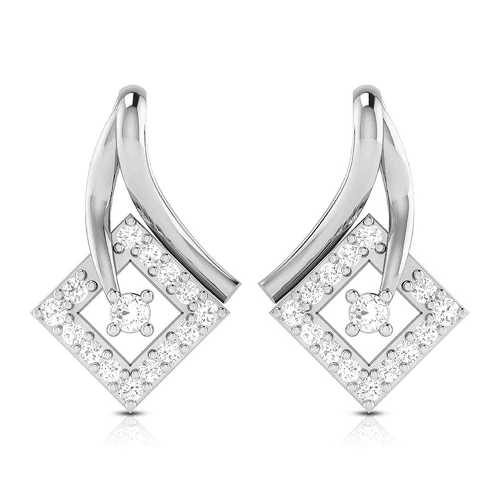 Designer earrings collection Peering Lab Grown Diamond Earrings Fiona Diamonds