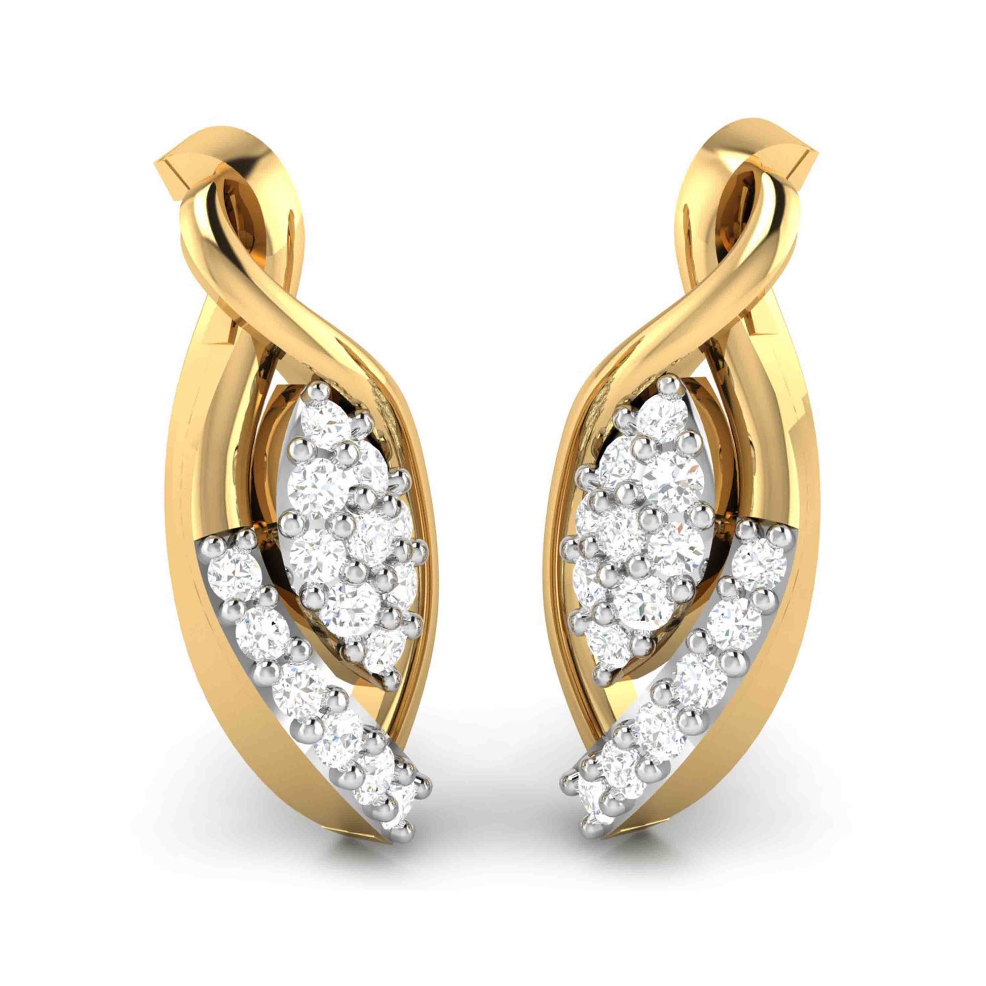 Designer earrings collection Lola Lab Grown Diamond Earrings Fiona Diamonds