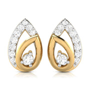 Small earrings design Collop Lab Grown Diamond Earrings Fiona Diamonds