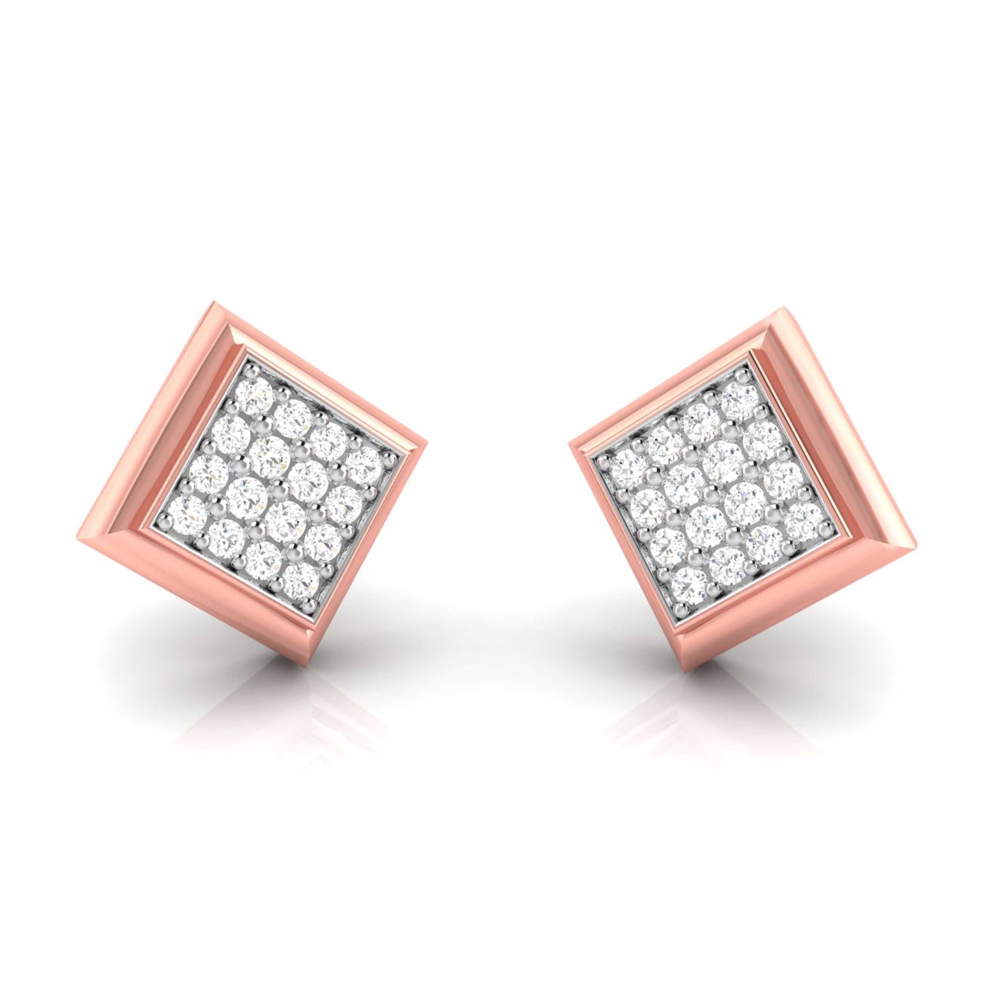 Latest earrings design Parfaite Lab Grown Diamond Earrings Fiona Diamonds