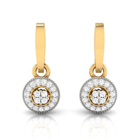Fancy earrings design Fluency Lab Grown Diamond Earrings Fiona Diamonds