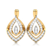 Latest earrings design Bearing Lab Grown Diamond Earrings Fiona Diamonds