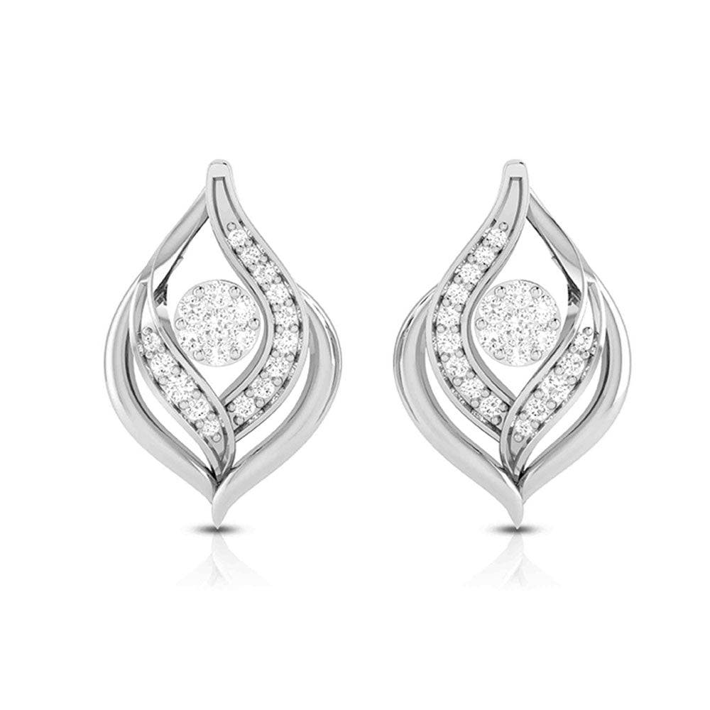 Latest earrings design Lunacy Lab Grown Diamond Earrings Fiona Diamonds