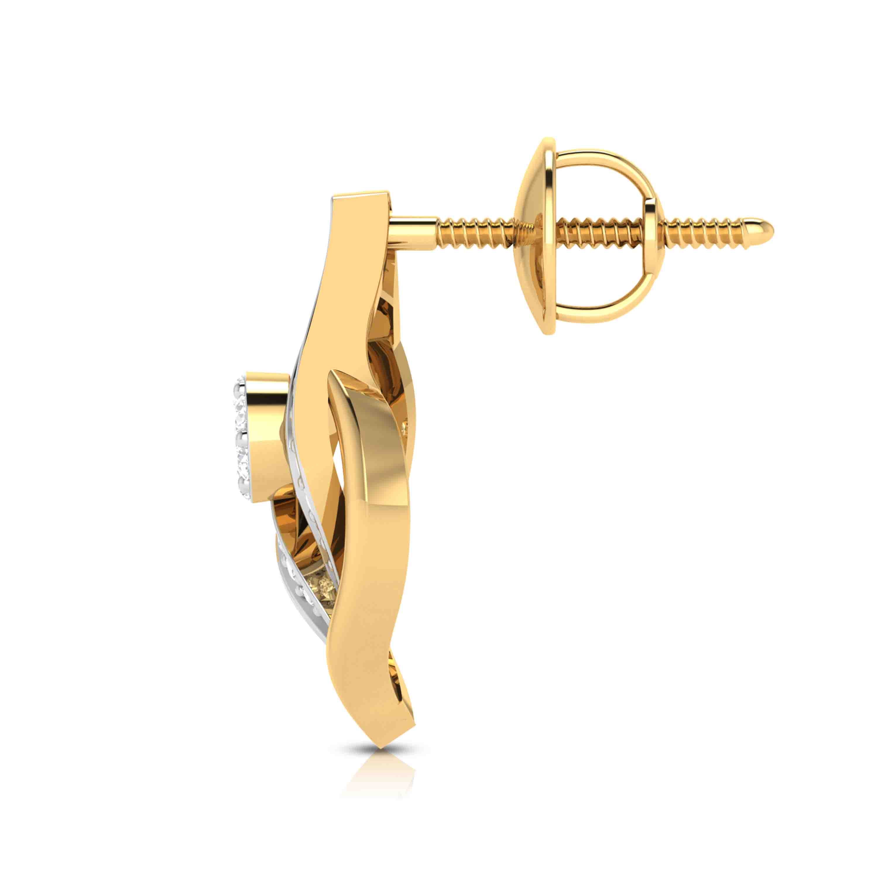 Latest earrings design Lunacy Lab Grown Diamond Earrings Fiona Diamonds