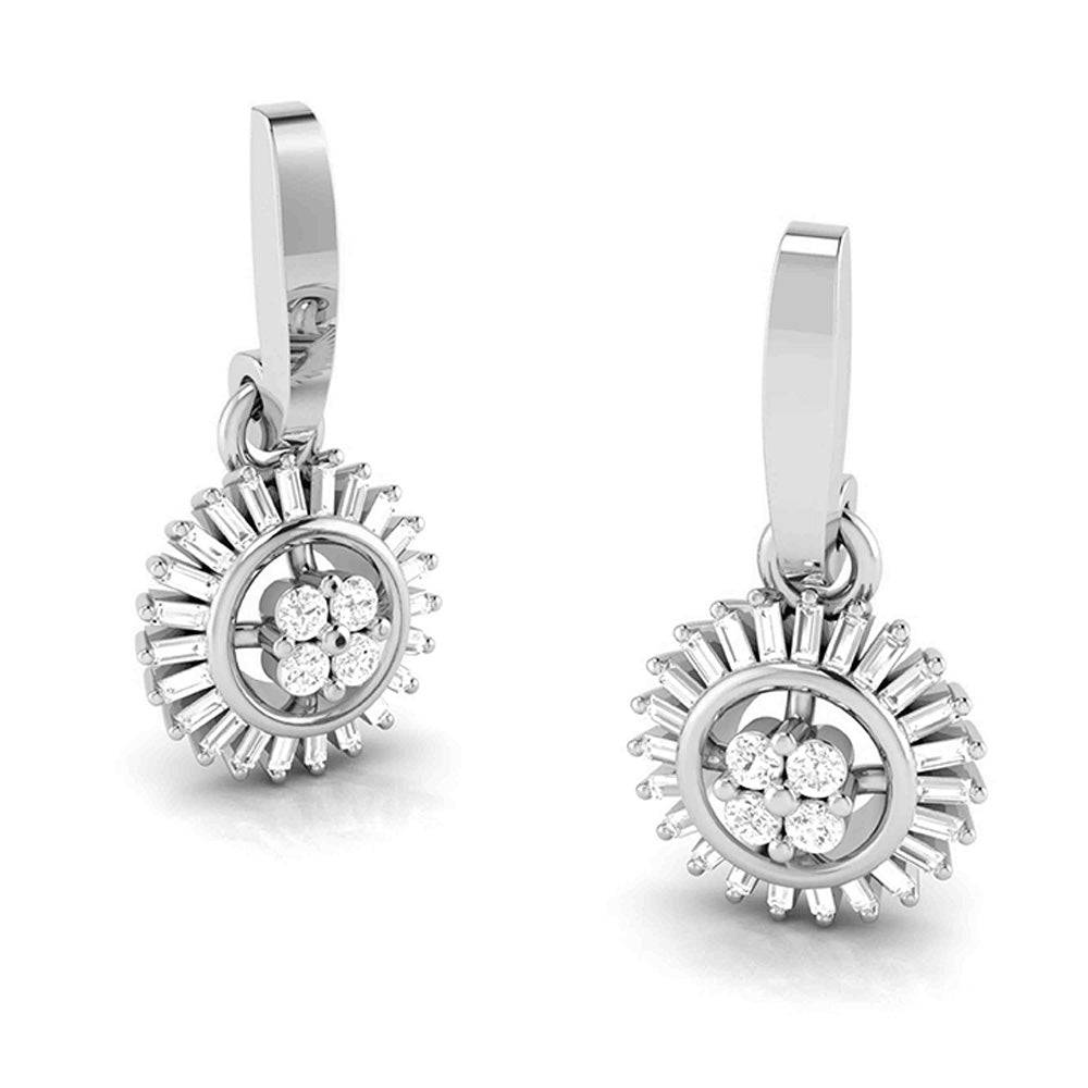 Fancy earrings design Sneering Lab Grown Diamond Earrings Fiona Diamonds