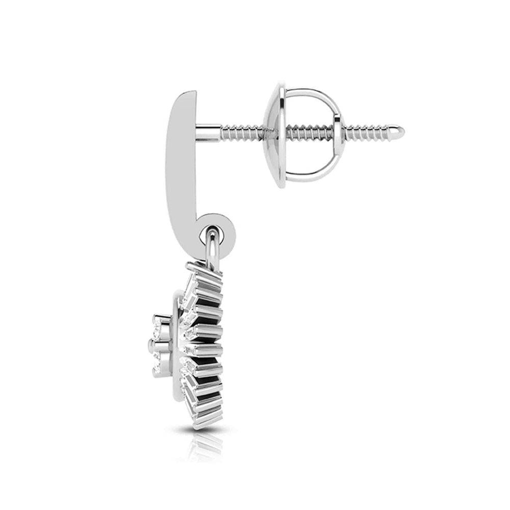 Fancy earrings design Sneering Lab Grown Diamond Earrings Fiona Diamonds