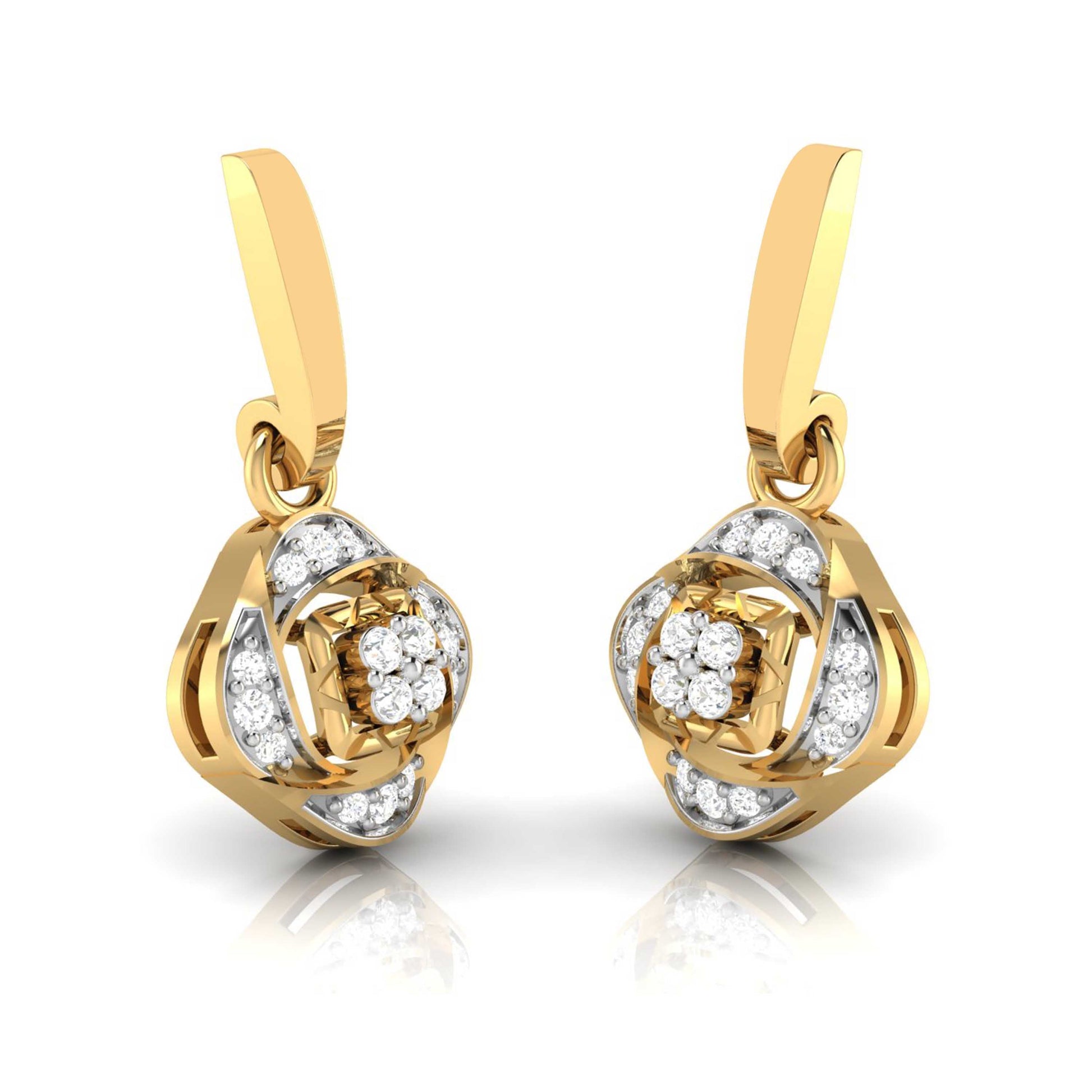 Fancy earrings design Altman Lab Grown Diamond Earrings Fiona Diamonds