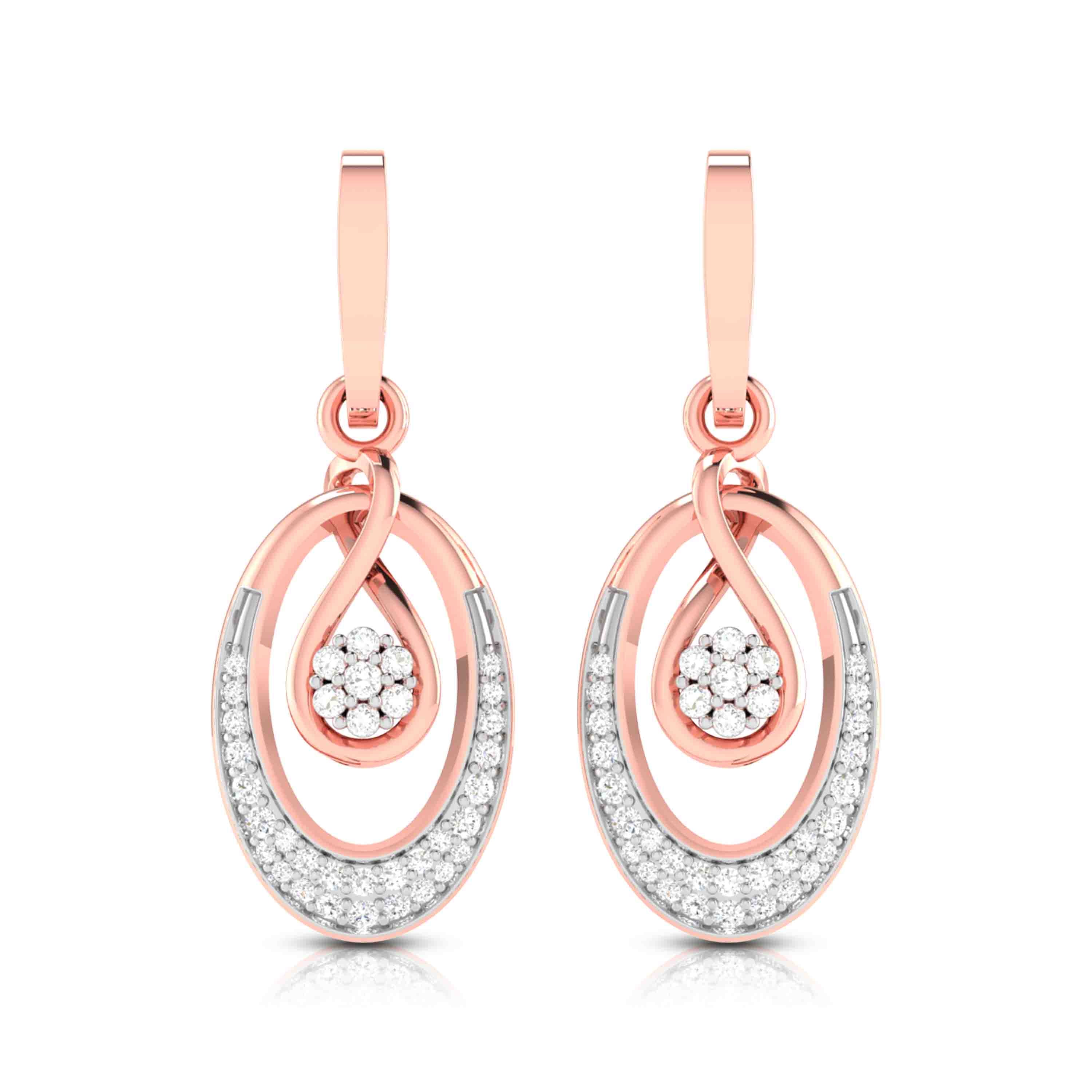 Designer earrings collection Agleam Lab Grown Diamond Earrings Fiona Diamonds