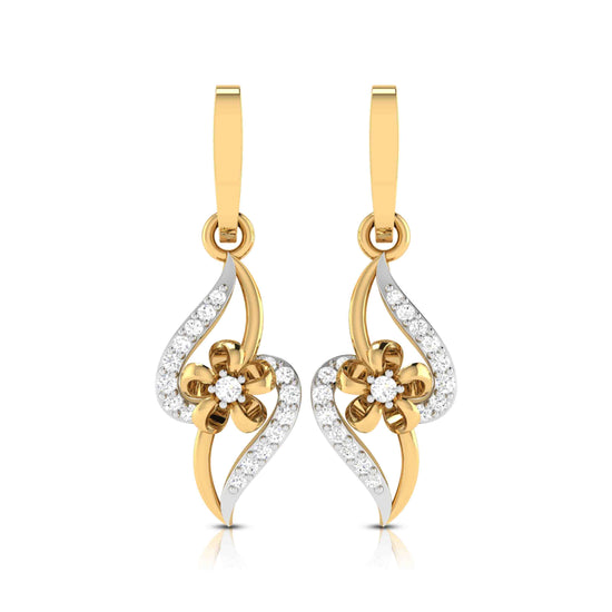 Load image into Gallery viewer, Daily wear earrings design Wallis Lab Grown Diamond Earrings Fiona Diamonds
