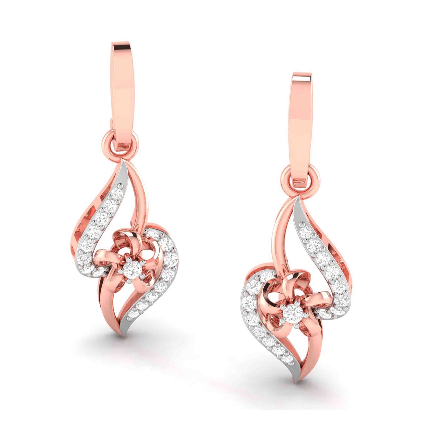 Daily wear earrings design Wallis Lab Grown Diamond Earrings Fiona Diamonds