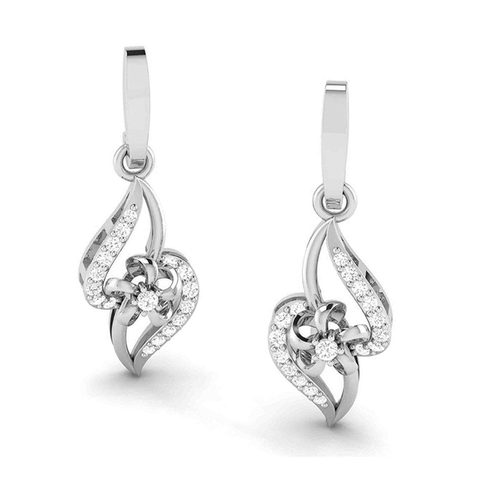 Daily wear earrings design Wallis Lab Grown Diamond Earrings Fiona Diamonds