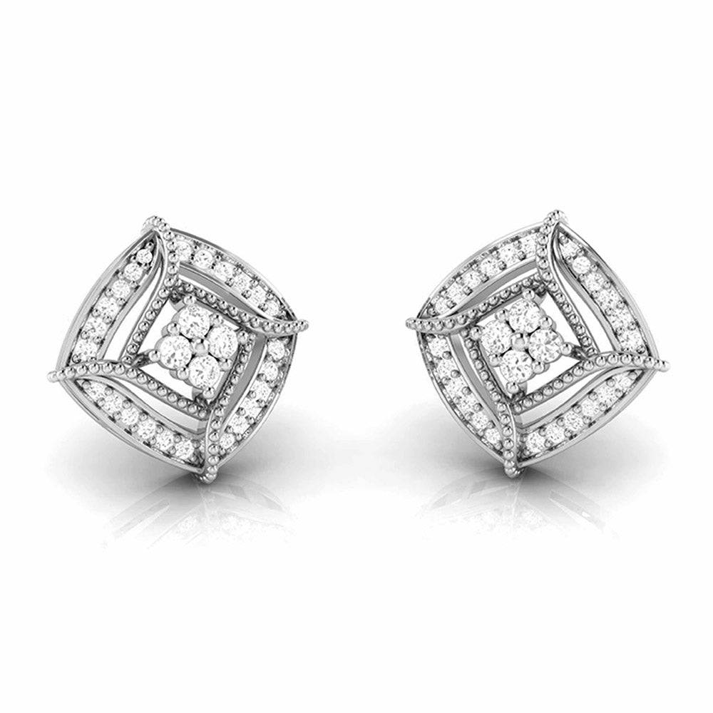 Small earrings design Dere Lab Grown Diamond Earrings Fiona Diamonds